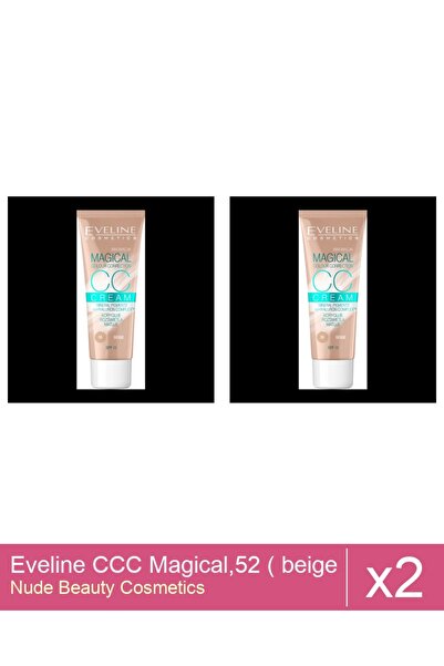 Makeup Set 2x Eveline CCC Magical,52 ( beige ) , 30 ml