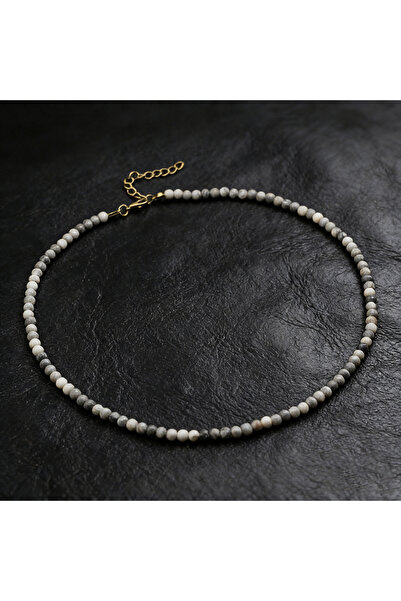 Choice4 Map Stylish 4mm Beads Men Necklace Healing 7 Colors Available Adjusta...