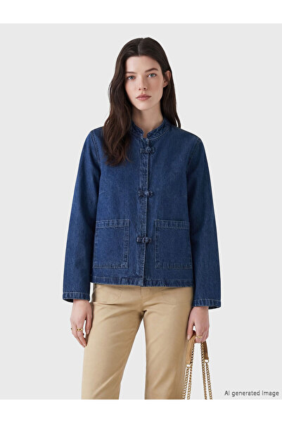 LC Waikiki Nevavm Farklılık by the Yard Women's Jean Jacket