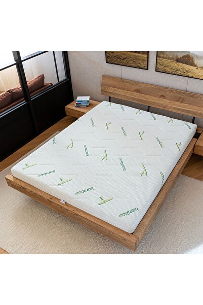 BEST SLEEP Saltea Ortopedica, Bamboo Feel 19cm, 120x190x19cm, Spuma poliureta...