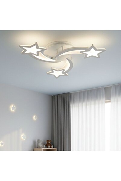 DELIGHT Lustra led dimabila STEA 62W cu 3 brate 3 CULORI+IR