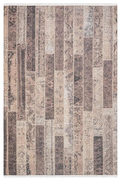 halinet Halı.Net Beige Modern Washable Non-Slip Living Room Carpet Pia-Modern...