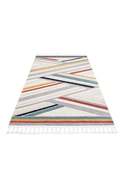 halinet Halı.Net Cream Modern Washable Non-Slip Living Room Carpet Eco-Terazz...
