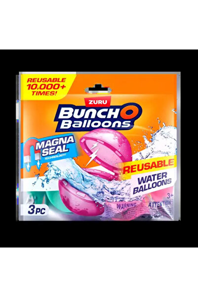 Bunch O Balloons فقاعة |   مجموعة بالونات مائية قابلة لإعادة الاستخدام - 3 قطع