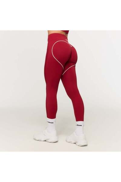 GymBeam Colanți sport de damă roșii XS