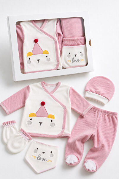 BYS BABY FASHION مجموعة من 5 قطع لحديثي الولادة من مستشفى زيبين، هدية خروج من...