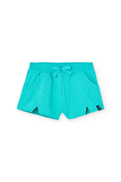 Boboli Girls' shorts 4-14 years old, better Cotton , green color, brand