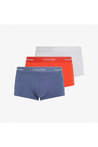 Calvin Klein Low Rise Erkek Renkli 3'lü Boxer