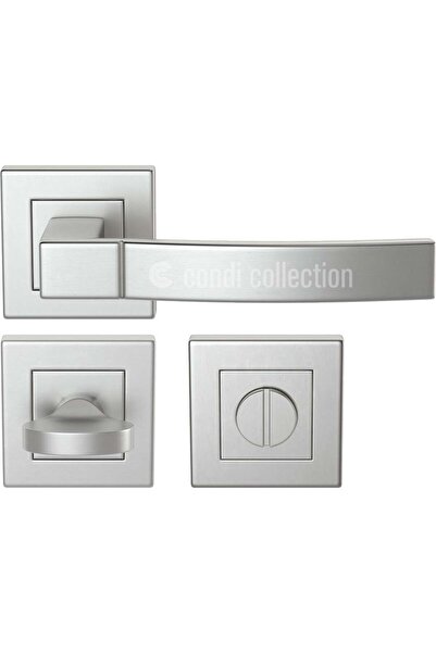 Condi Collection 1701K مقبض باب من الفولاذ المقاوم للصدأ من الساتان