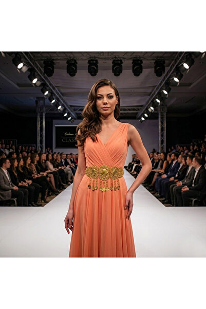 Kaftan Collection Boşnak Albanian Women's Metal Belt