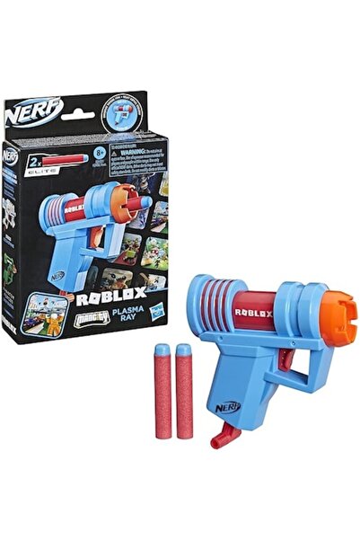 Nerf Blaster Roblox MicroShots Plasma Ray, compact, cu încărcare frontală, tr...