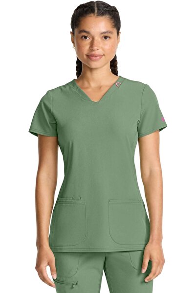 Med Couture Bluză medicală de damă MC AMP MC702 - Verde