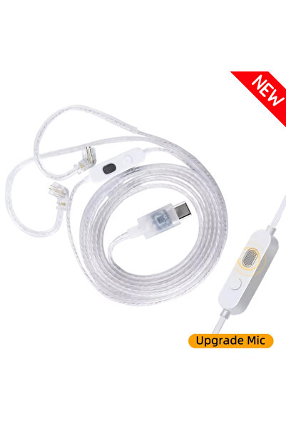 choice2 كابل سماعة أذن KZ DAC بميكروفون مُحسَّن من النوع C، مصنوع من النحاس ا...