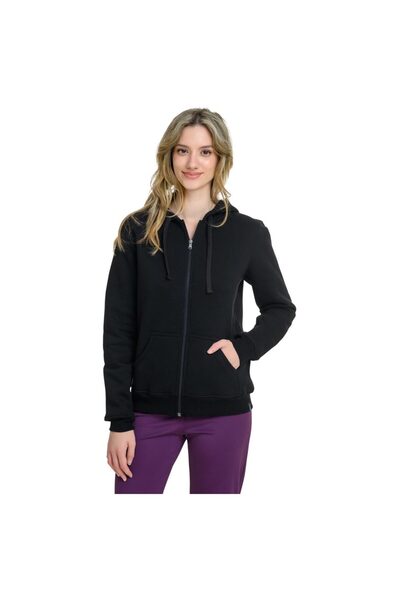Target Jachetă fleece cu glugă pentru femei " Etichetă de bază "   M