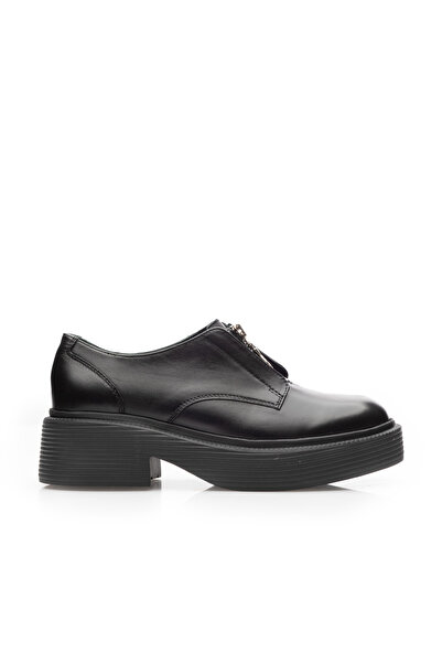 UrbanShoes Pantofi casual damă din piele naturală, Leofex - 378 Negru Box