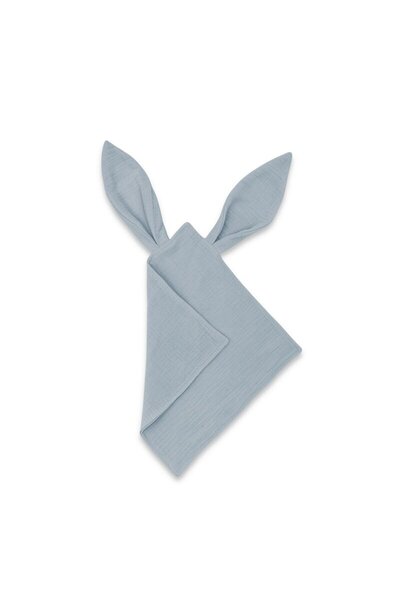 Qmini Sensory textile toy, Qmini, With rattling ears, 30 x 30 cm, Made of dou...