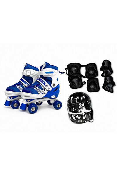 stars pearl Quad Roller Skates Set for Kids - Full Protection and Adjustable ...