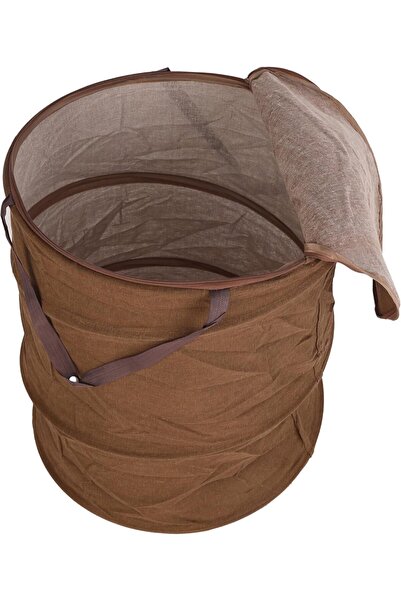 DELCASA سلة غسيل بغطاء، ألوان متنوعة، DC2975