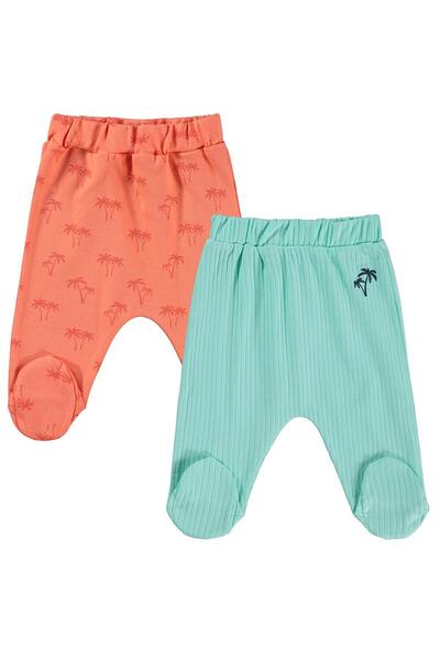 Civil Baby Set de 2 piese cu imprimeu palmier pentru bebeluși de 1-9 luni - M...