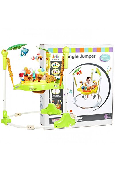 MalPlay Jumper interactiv pentru bebelusi Malplay, scaun reglabil, efectele s...