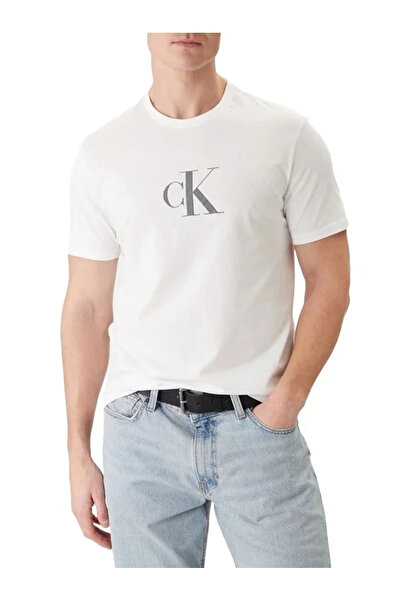 Calvin Klein Ανδρικό T-shirt Λευκό LV04RF853G-YAF