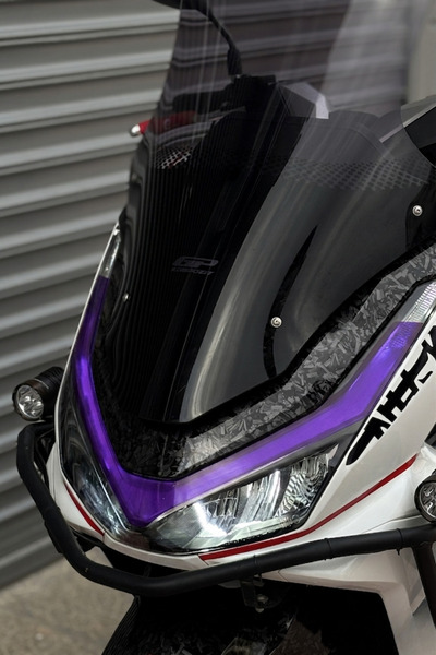 Banxtre Honda PCX 2025 Model için Far Renklendirme Far Tasarım Film Sticker (...