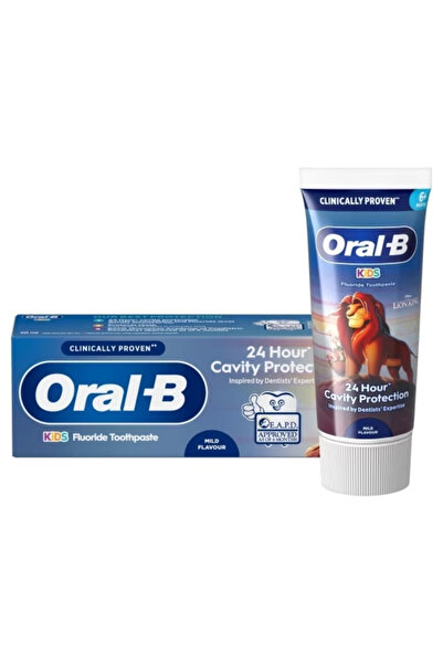 Oral-B Kids 6+ Yaş Aslan Kral Diş Macunu 60 ml
