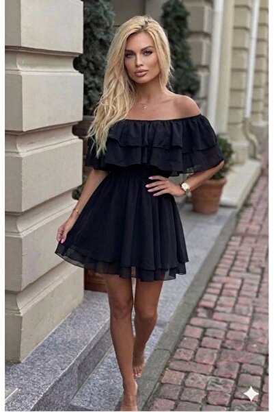 GLAMSI Leilani dress with Ruffled and Elastic Waist