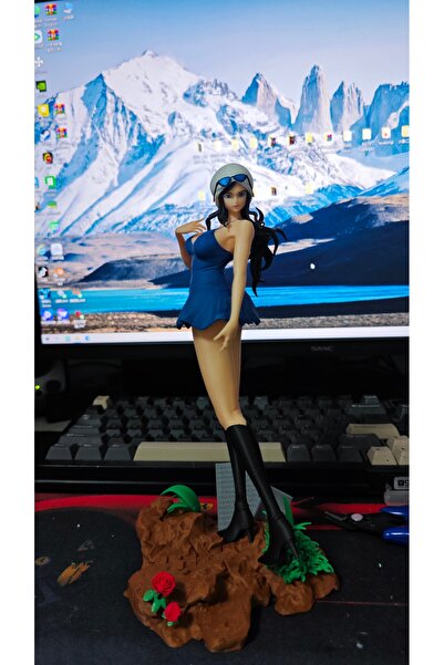 Chino Design Robin One Piece Dev Figür 26-28cm 3D / Robin Anime One Piece/ Mo...