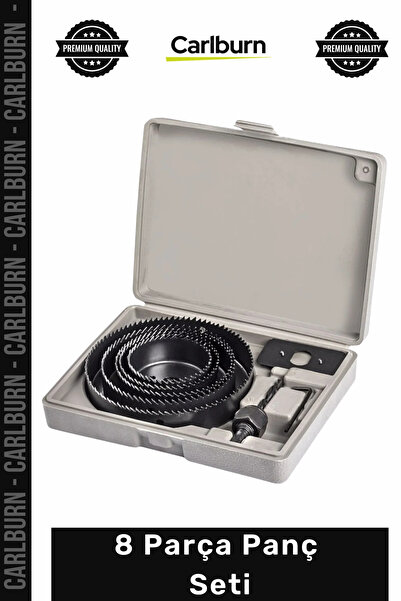 Carlburn #Punch Ağaç Kesme Testere Matkap Ucu Alçıpan Tavan Metal Plastik MDF...