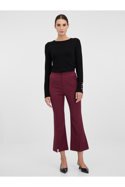 ORSAY Burgundy women's trousers