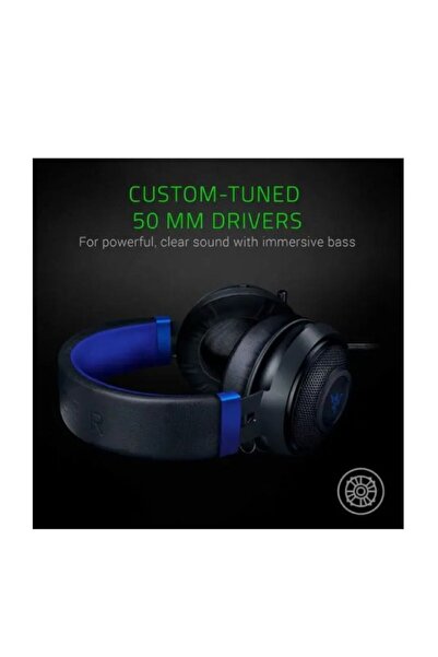 RAZER سماعة ألعاب سلكية كراكن RZ04-02830500-R3M1 باللون الأسود