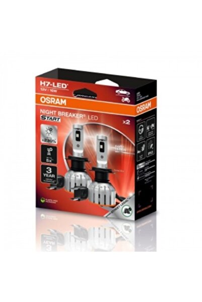 Aftermarket Set Becuri LED Osram Night Breaker START 230% Compatibil H7 Omolo...
