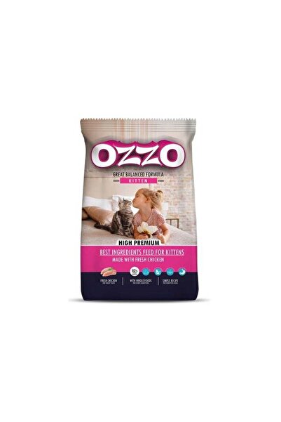 OZZO PET طعام جاف فاخر للقطط الصغيرة من OZZO - تغذية كاملة للقطط الناشئة، غني...