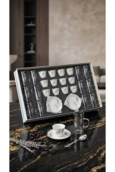 Generic Luxury Tea Cups and Coffee Cups Set with Saucers Elegant Design for H...