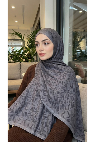 Big ModaEbrar Patterned Soft Shawl - 139