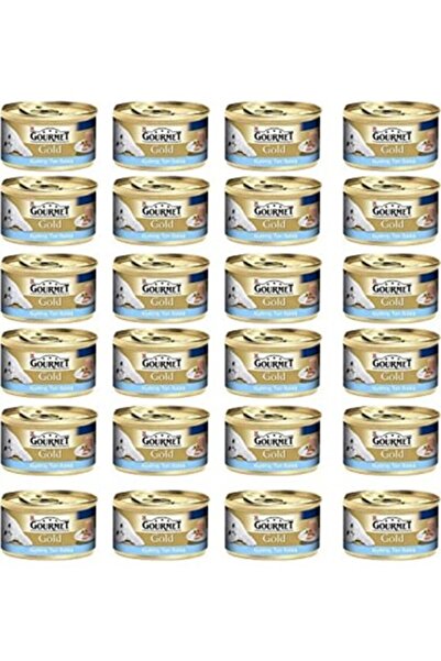 Gourmet Purina Gold Kıyılmış Ton Balıklı Konserve Kedi Maması - 85 gr x 24 Ad...