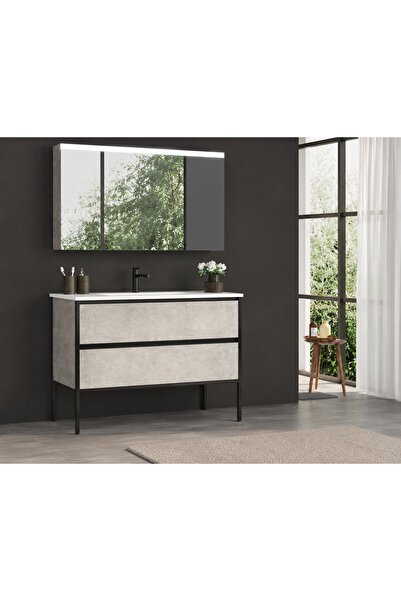 Ercan Kurt Yapı 80 cm BANYO DOLABI | Aynalı Dolap