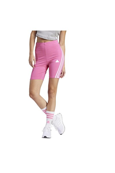 adidas Women's Future Icons 3-Stripes Biker Shorts XS