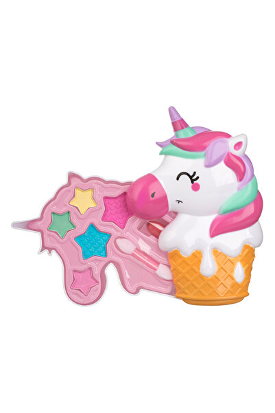 Zumzeria Cupcake Unicorn Makeup Set with Eyeshadow & Lipstick for Kids 9x2x14cm