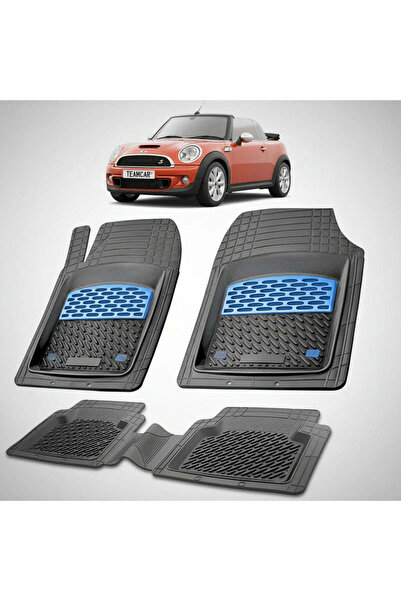 TEAMCAR Μίνι Κάμπριο R57 2009-2015 Πατάκια Δαπέδου |   Μπλε Έκδοση – Ομαδικό ...