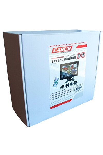 Carub 7 inç Ekran Monitor 4 AHD Kamera Kumanda Traktör Tır Tipi