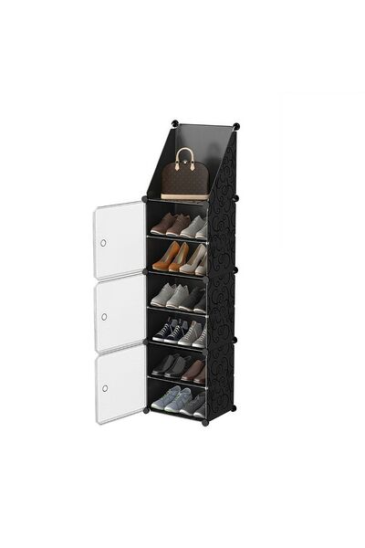 Naimeed Company Dulap modular pentru încălțăminte, 3 uși, Naimeed D7911, 32x4...
