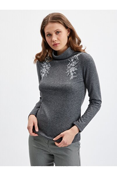 ORSAY Grey women's polo neck
