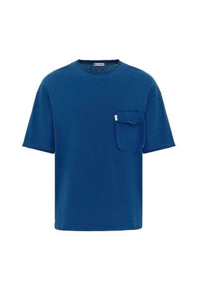 S13 Store Cep Detaylı Oversize Tişört
