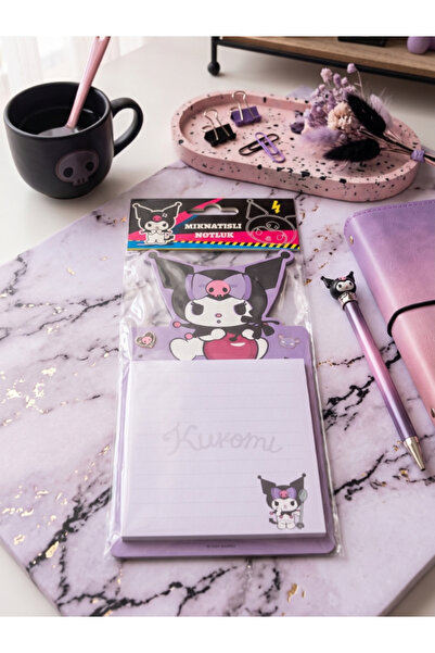GiFi Kuromi & Hello Kitty Licensed Magnetic Note Holder