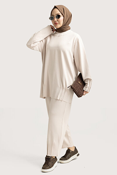 Suede Style 6484 - Stylish Comfortable Modal Fabric Casual Women's Set