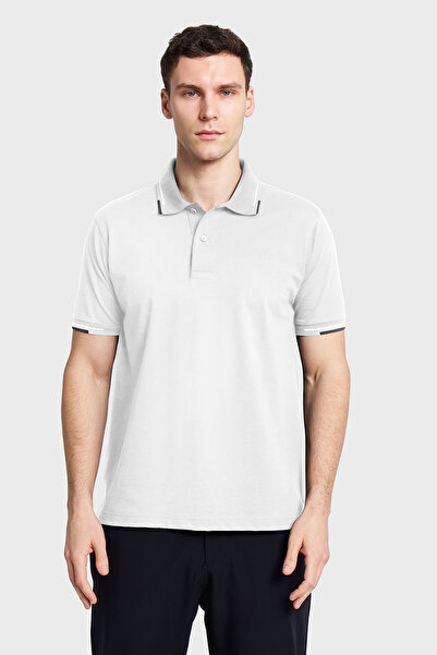 Lescon Men's Short Sleeve Polo Collar T-Shirt 26Y-1132