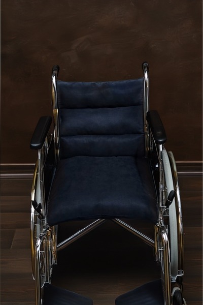 Brediawro Wheelchair Compatible Comfort Cushion Cotton Fiber Filled Sitting P...