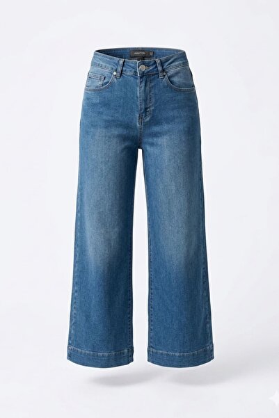 yb yağmur butik Loose Leg Cropped Jeans